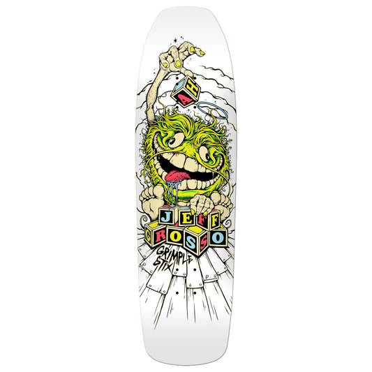 Anti-Hero Grosso Grimple Stix Guest White Shaped Deck (9.25)