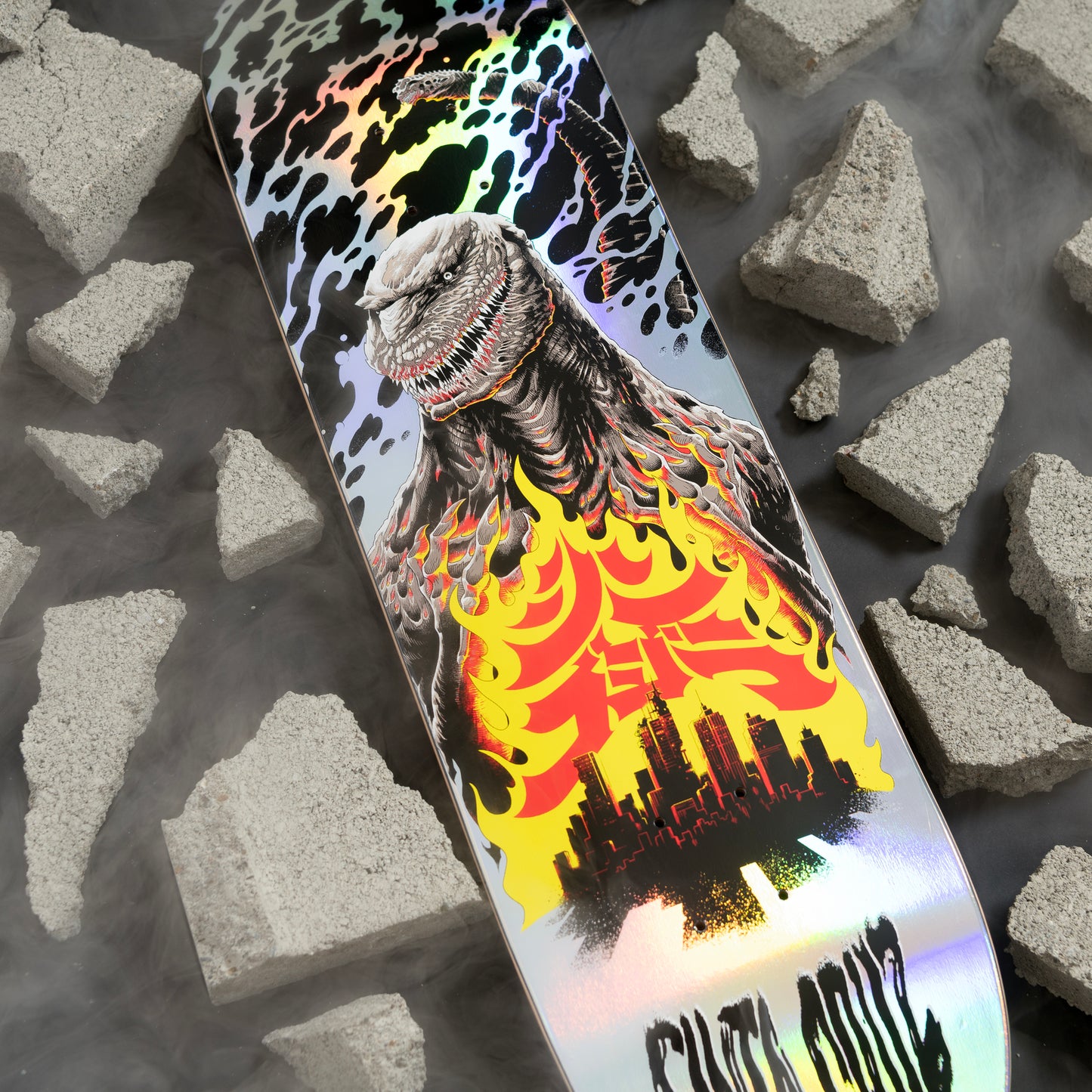 Godzilla Shin Knox Firepit Deck (8.5 x 32.2)