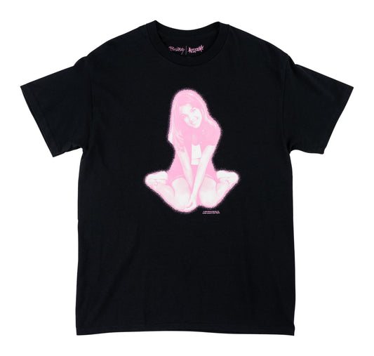 Welcome X Britney Spears Flower Tee (Black)