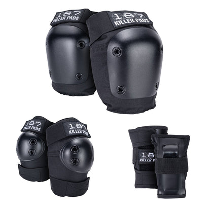 187 Killer Pads 6 Pack Pad Set (Black)