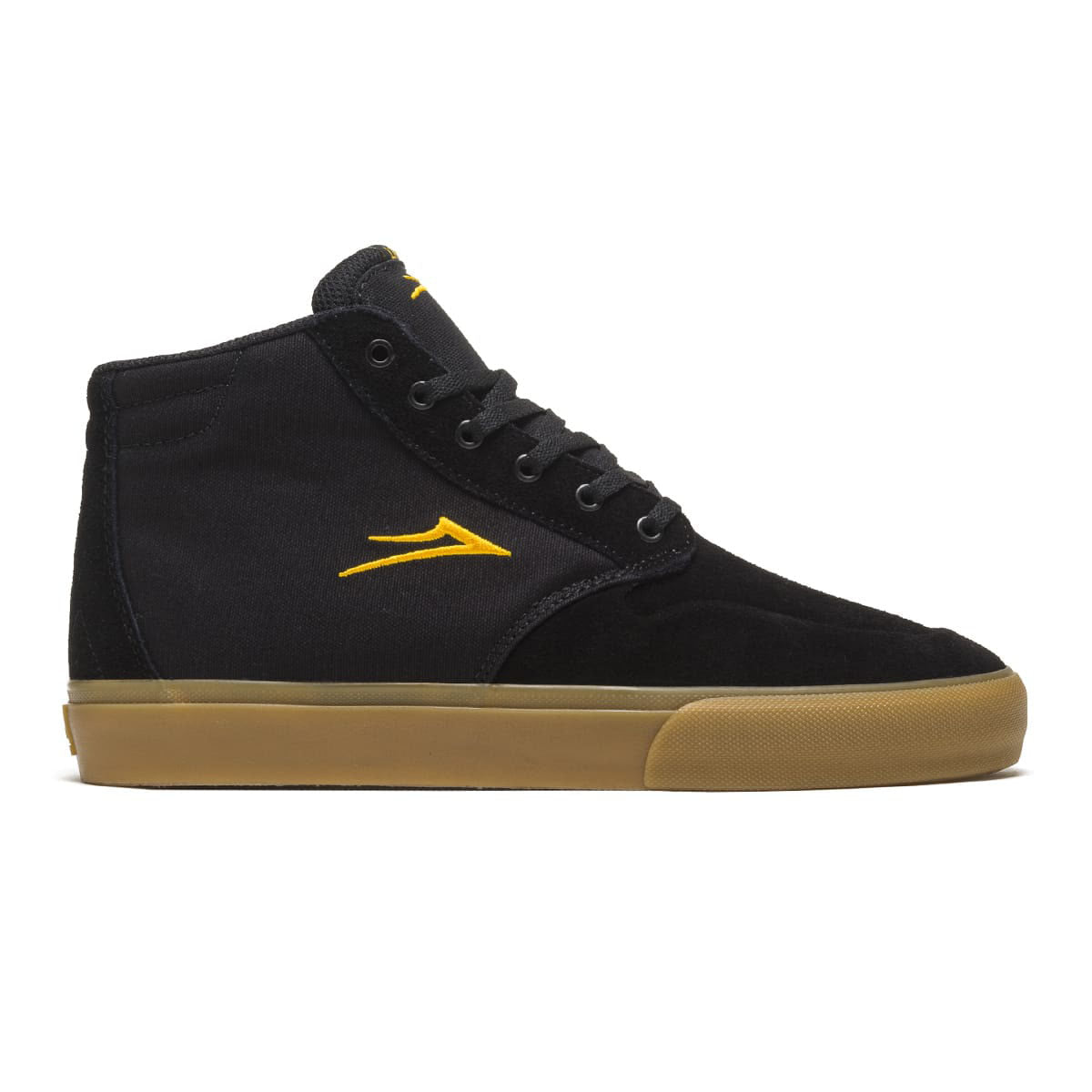 Lakai Riley 3 High (Black/Gum Suede) *Size 9.5*