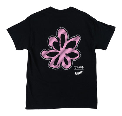 Welcome X Britney Spears Flower Tee (Black)