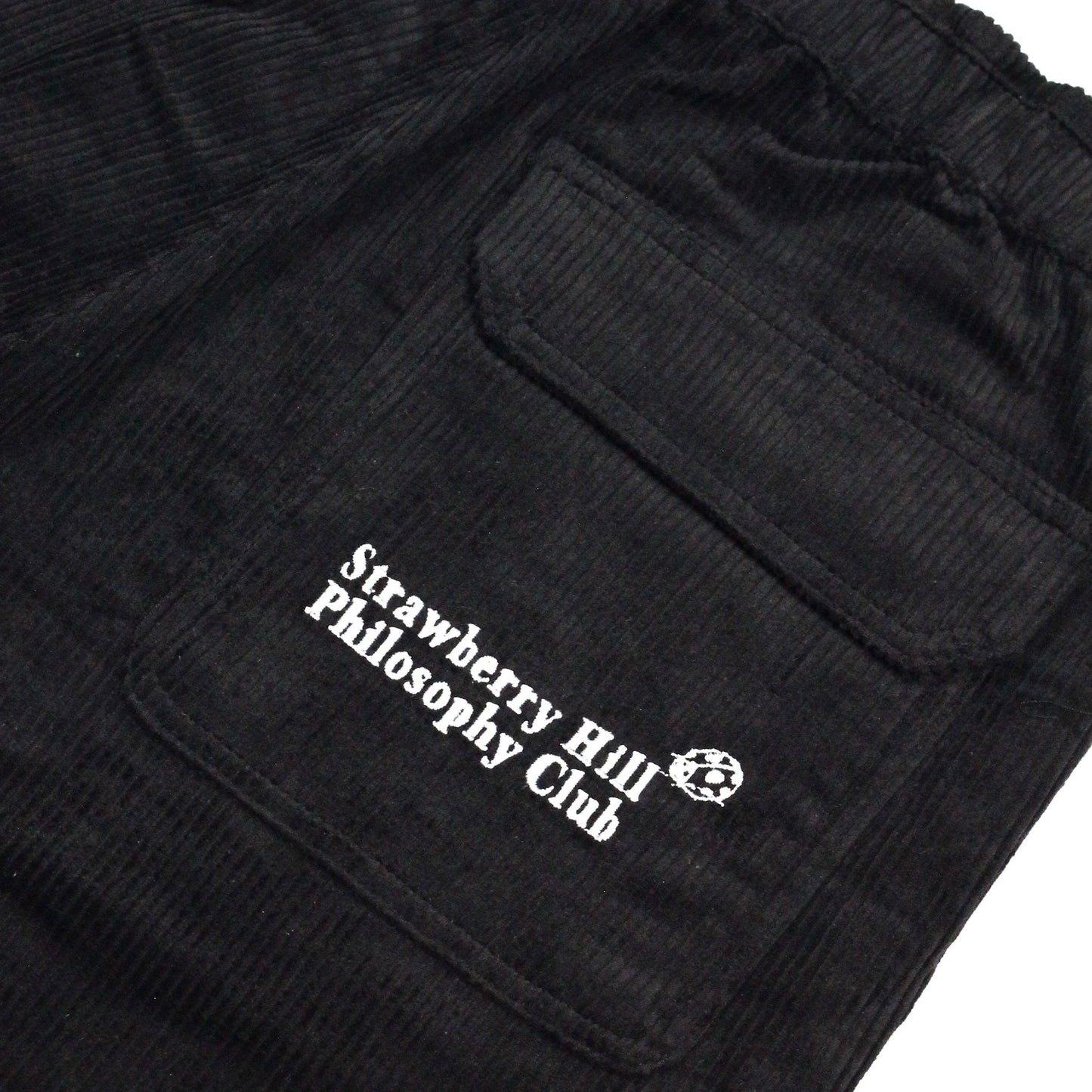 Strawberry Hill Think About It Corduroy Shorts (Black)