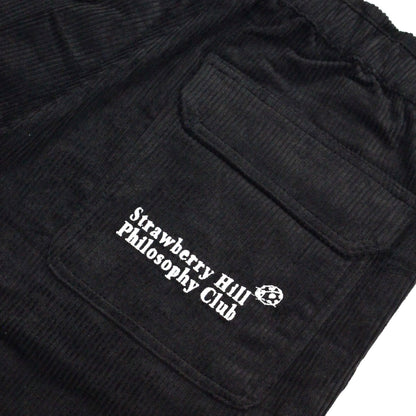 Strawberry Hill Think About It Corduroy Shorts (Black)