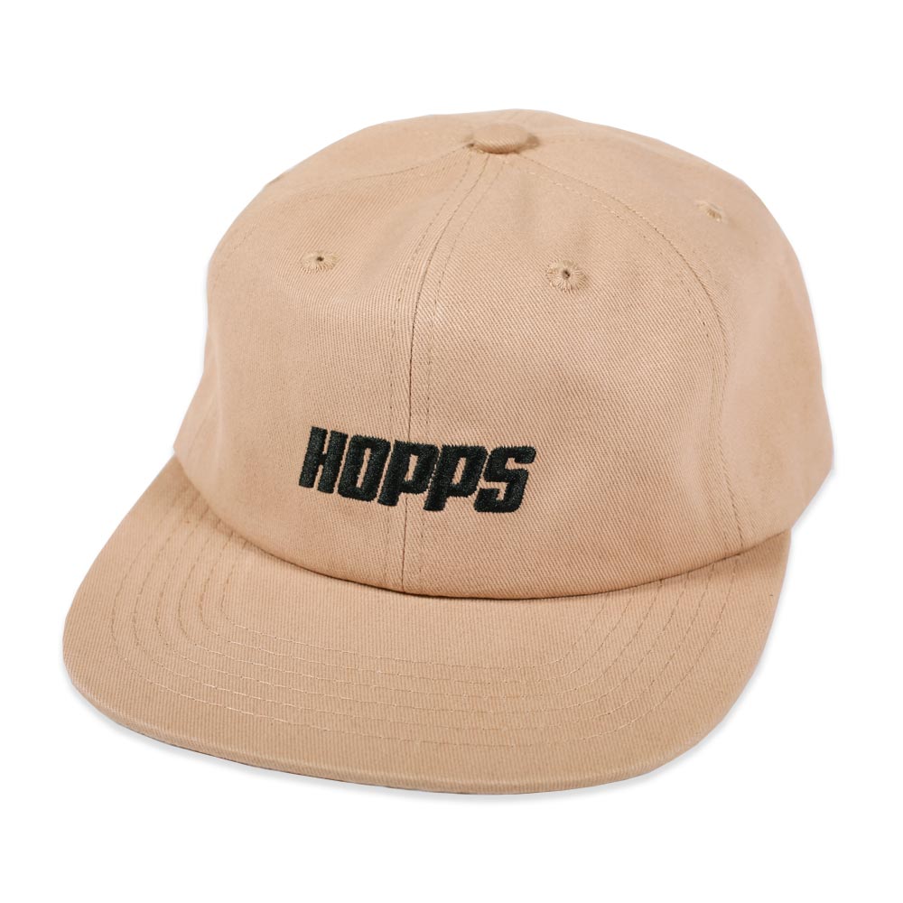 HOPPS BIGHOPPS 6 PANEL STRAPBACK HAT (KHAKI)