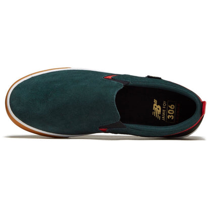 NB Numeric Jamie Foy 306 Slip-On (Green/Red) - NM306LGC