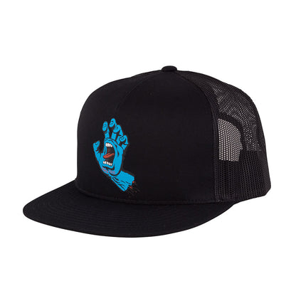 SANTA CRUZ SCREAMING HAND TRUCKER HAT (BLACK)