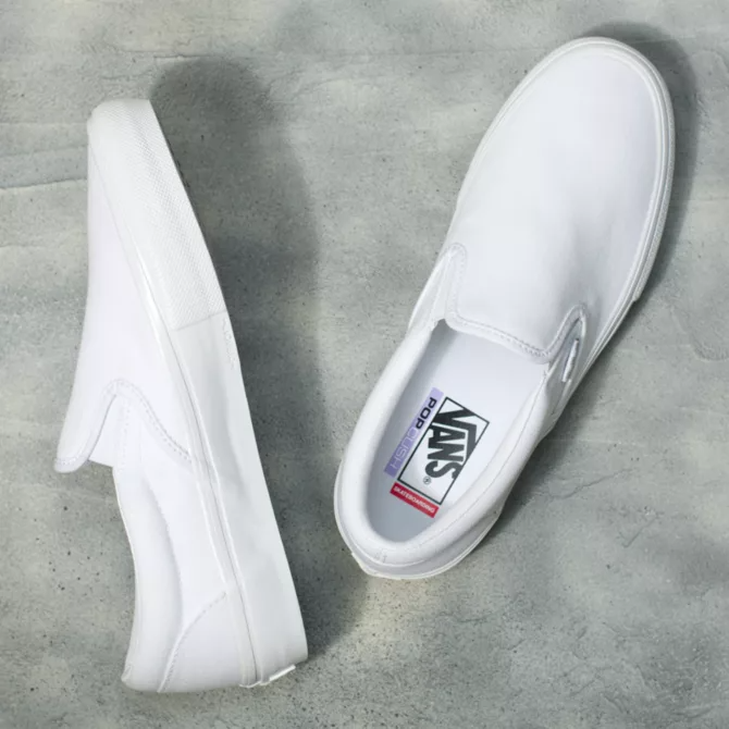 Vans Skate Slip-On (True White)