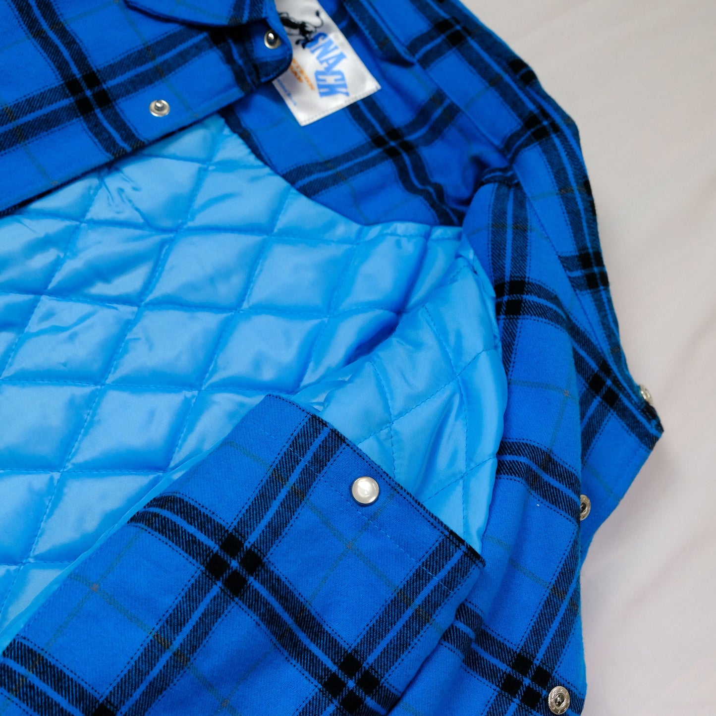 Snack 'Western Wear' Quilted Lining Flannel (Topaz)