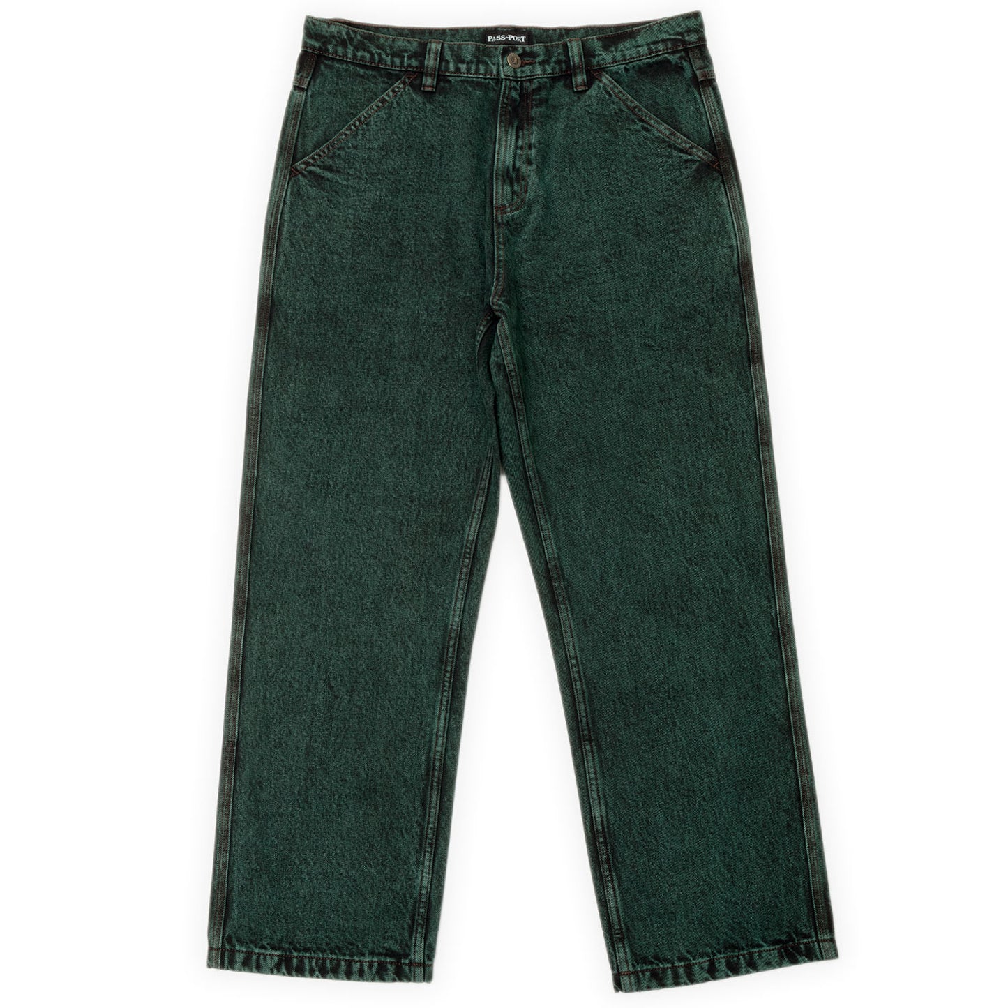 Pass~Port Worker Club Jean (Dark Green Over-Dye)