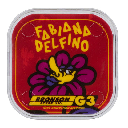 Bronson Fabiana Delfino Pro G3 Skateboard Bearings