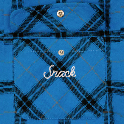 Snack 'Western Wear' Quilted Lining Flannel (Topaz)