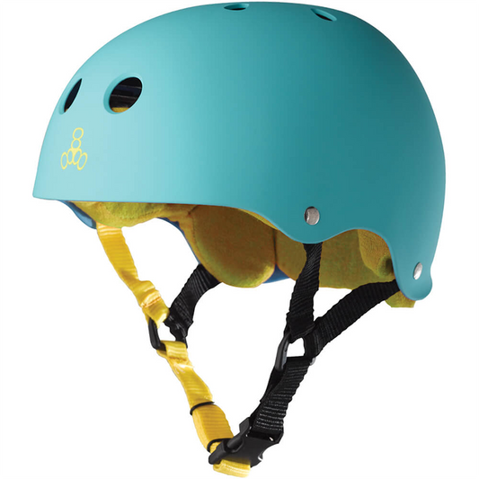 Triple 8 Sweatsaver Helmet (Baja Rubber Teal)