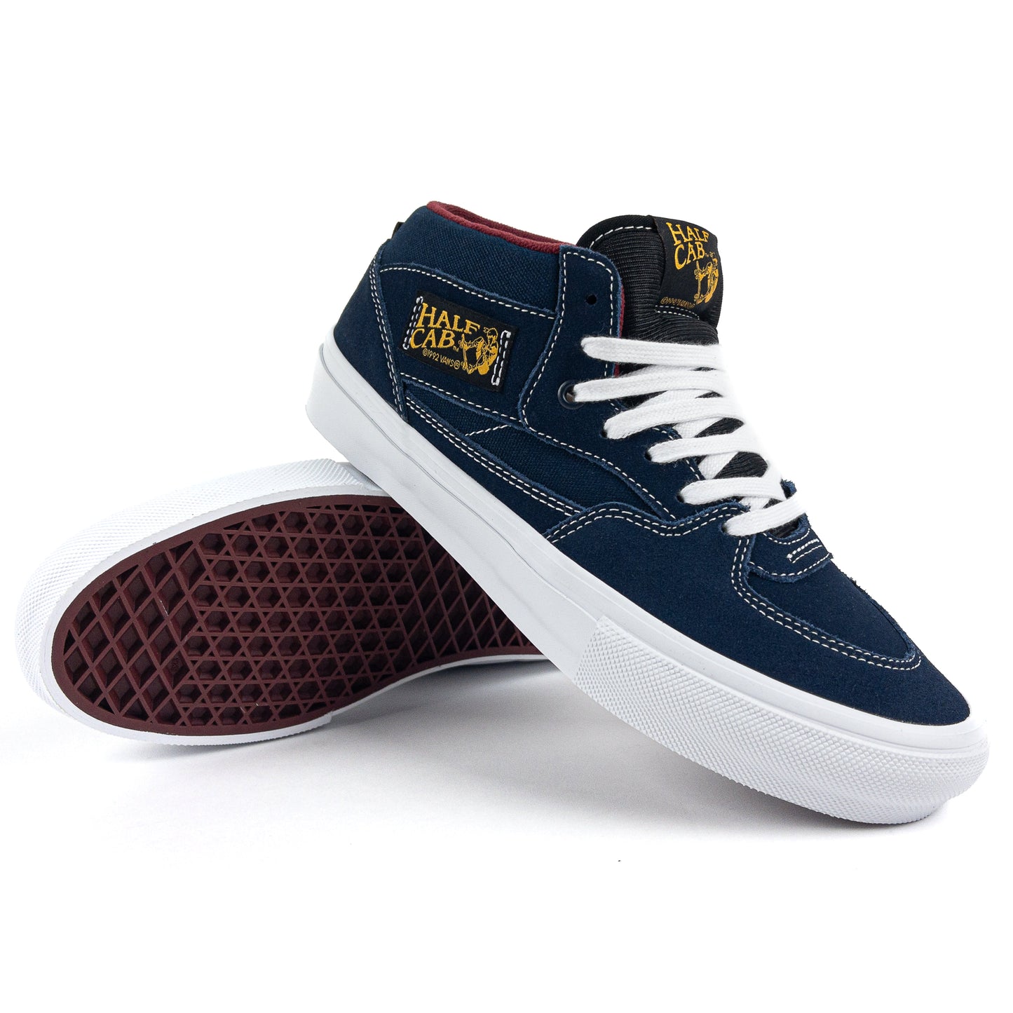 Vans Skate Half Cab (Navy/Burgundy)