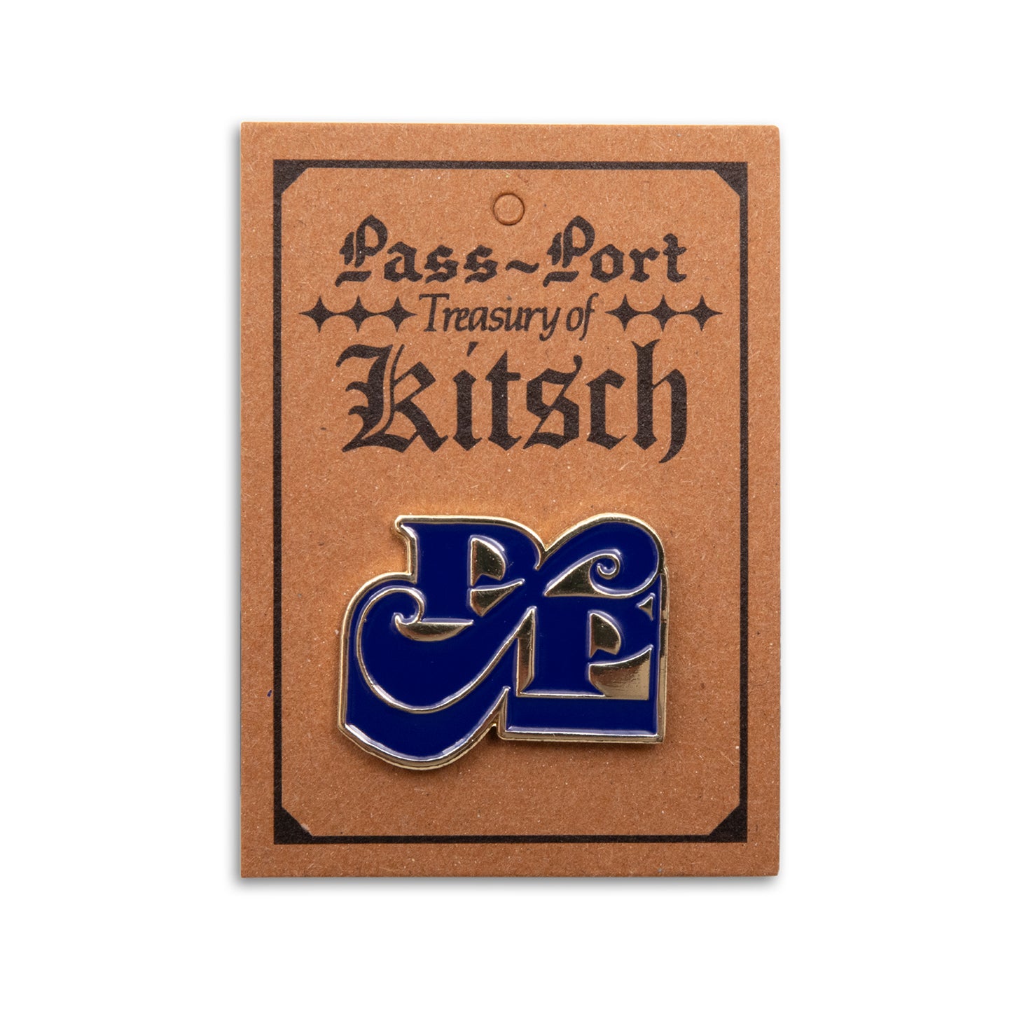 Pass~Port Tilde Stamp Pin