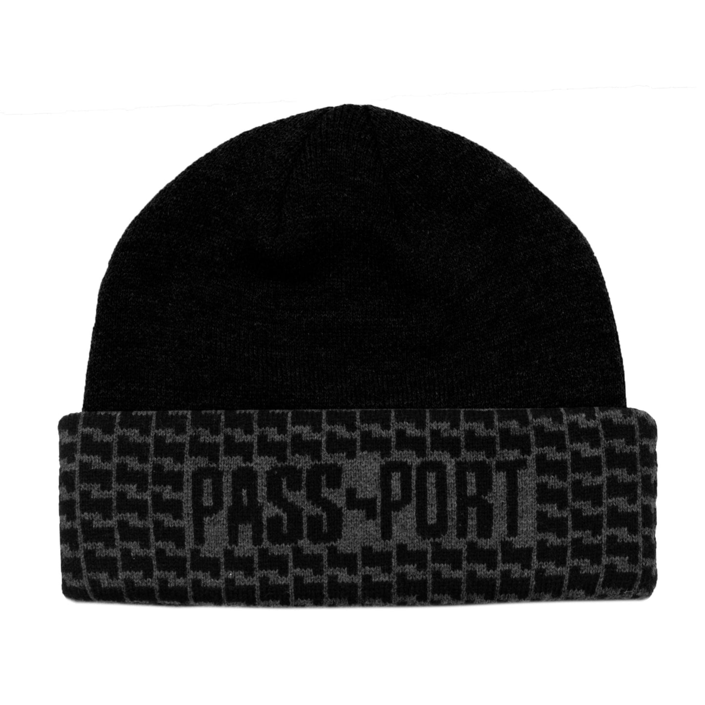 Pass~Port Drain Beanie (Black/Steel)