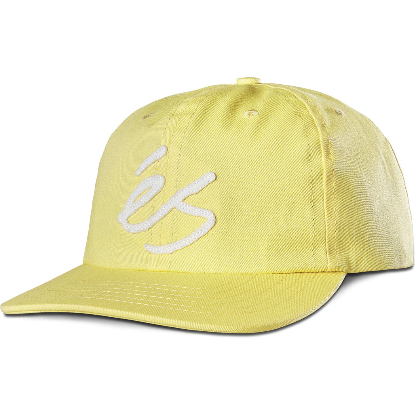 ES SCRIPT APPLIQUE SNAPBACK HAT (YELLOW)