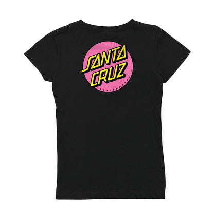 Other Dot S/S Lightweight Girls T-Shirt (Black)