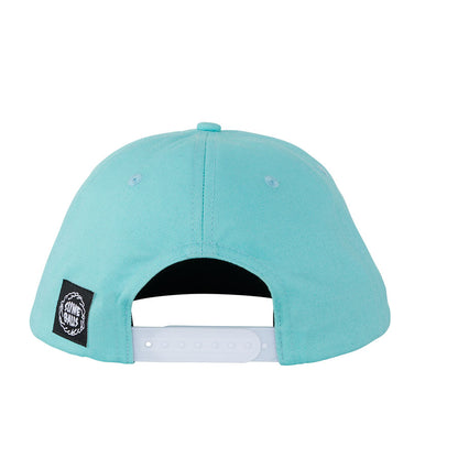 Puff Balls Snapback Hat (Mint)