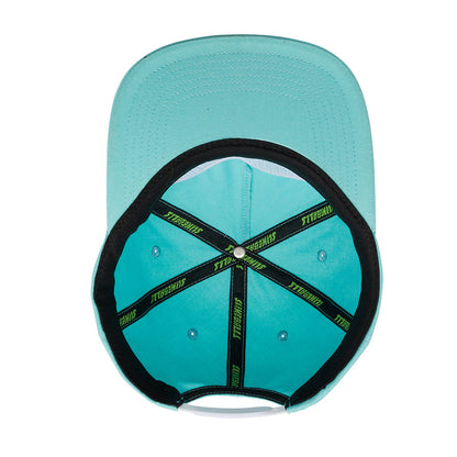 Puff Balls Snapback Hat (Mint)