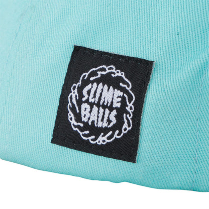 Puff Balls Snapback Hat (Mint)