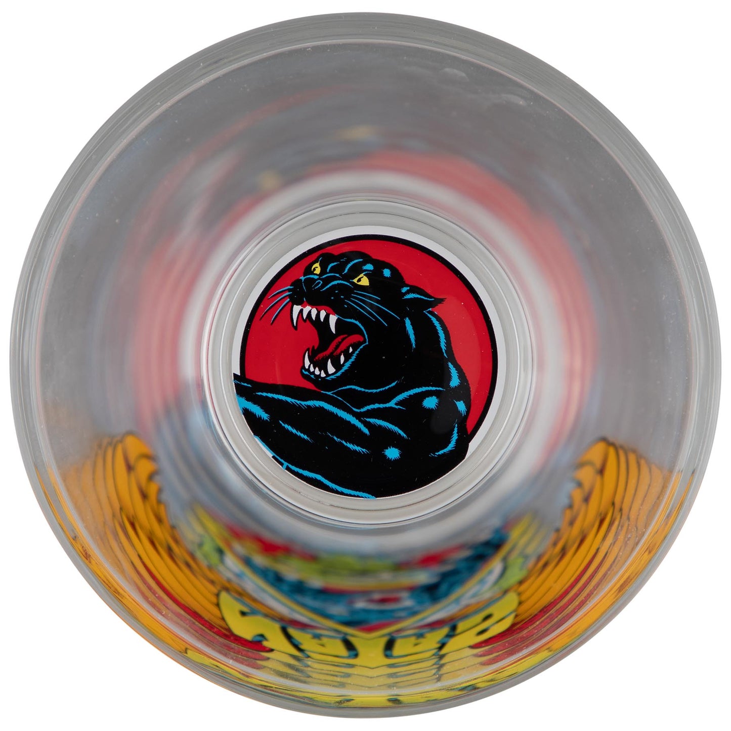 Natas SC Panther 16 oz Pint Glass (Black/Green)