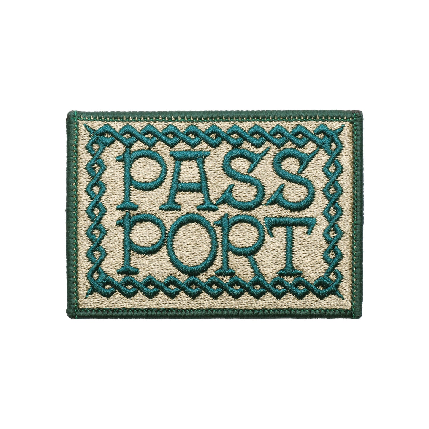 Invasive Logo Embroidered Patch