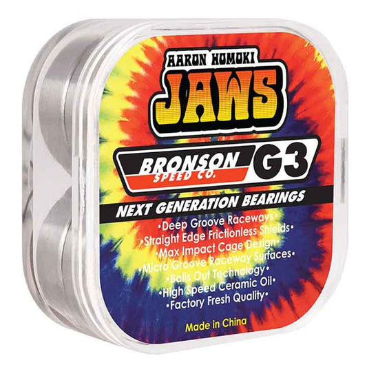 Bronson Aaron Jaws Homoki Pro G3 Skateboard Bearings