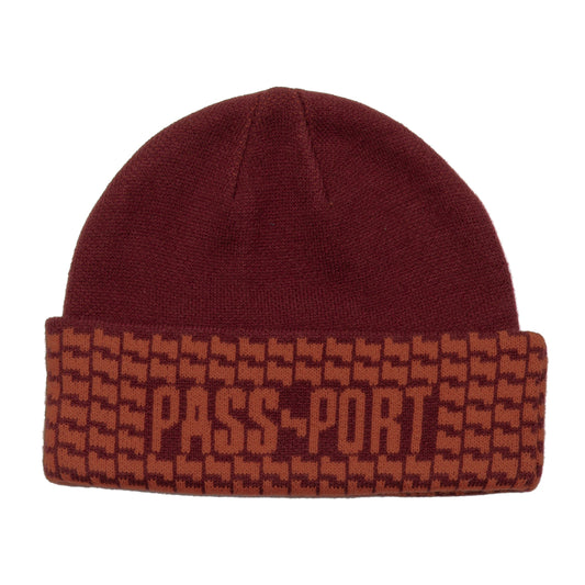 Pass~Port Drain Beanie (Rust)