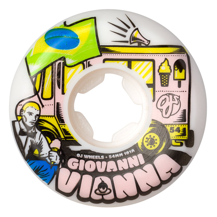 OJ Elite 101a Giovanni Vianna Hardline Wheels (54mm)