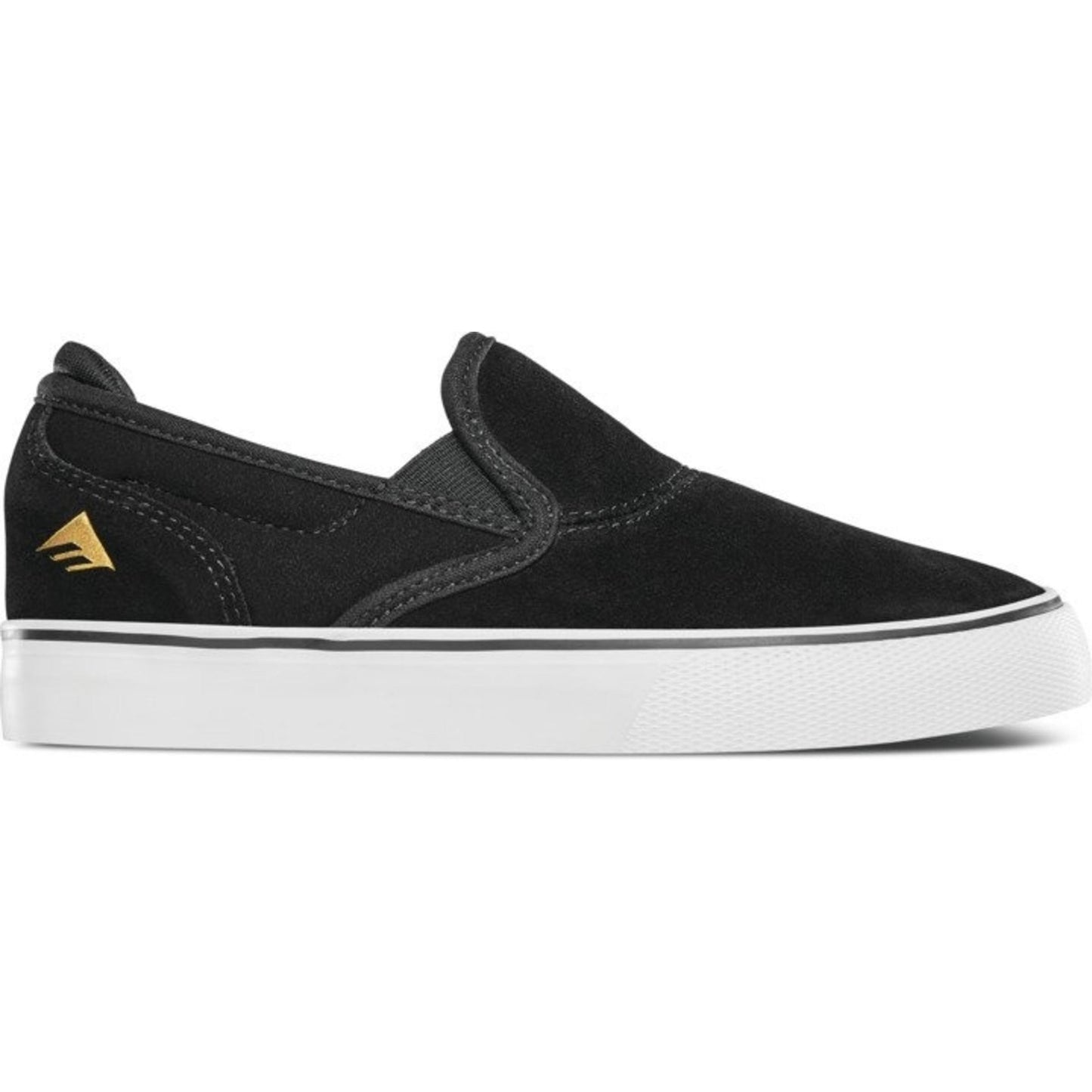 Emerica Wino G6 Slip-On Youth (Black/White/Gold)