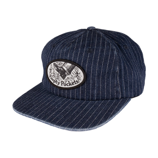 Pass~Port Empty Pockets Workers Cap (Dark Indigo)