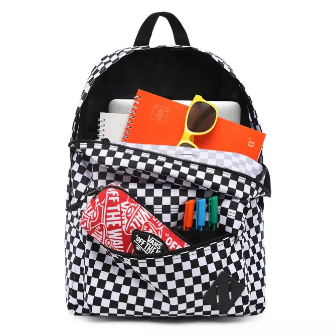 Old Skool III Backpack (Black/White Checker)