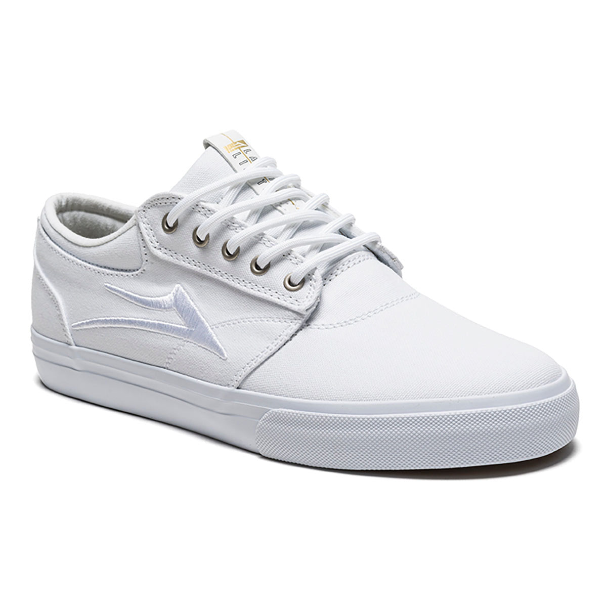 Lakai Griffin (White/White Canvas) - *SIZE 6.0*