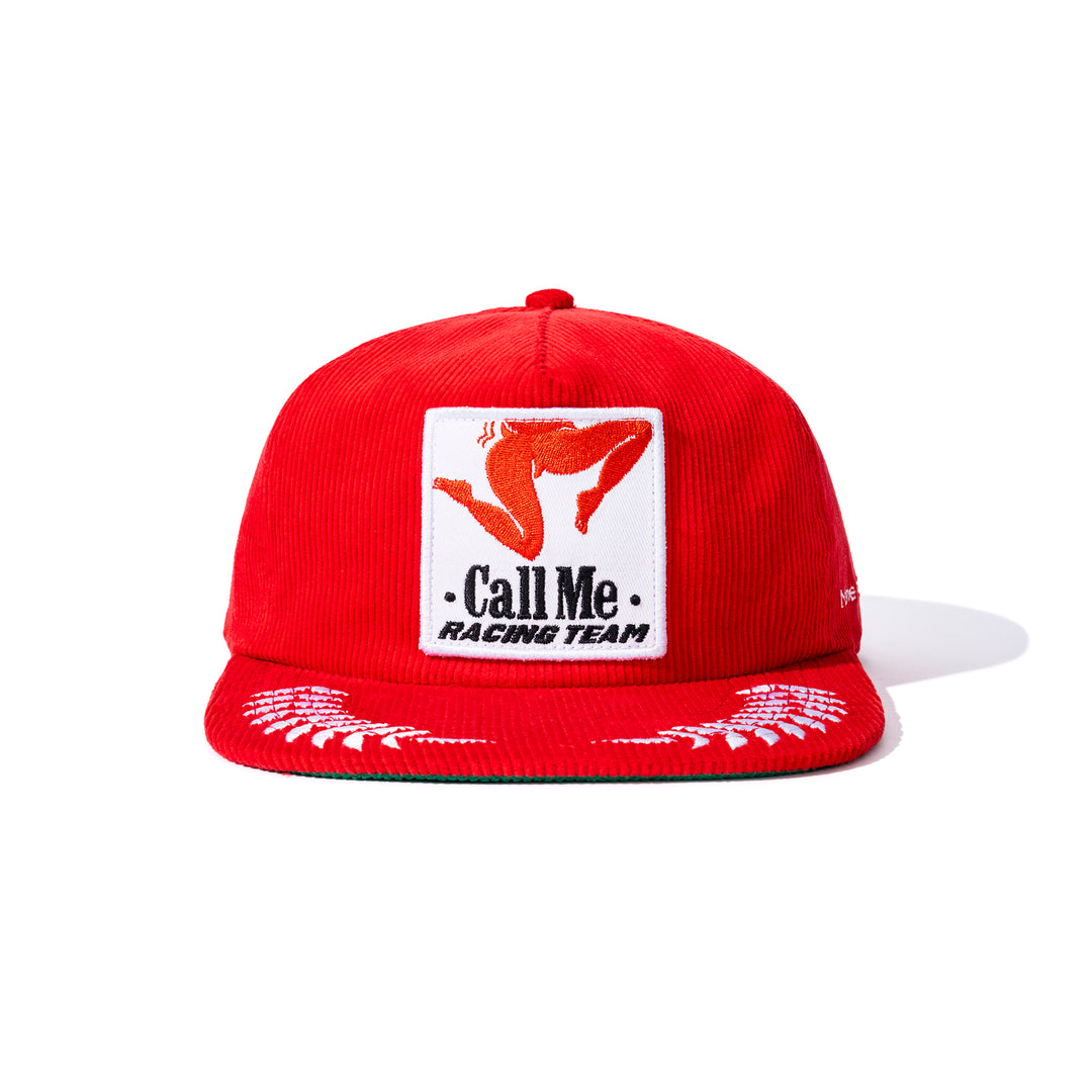 Nine One Seven Racing Team Red Corduroy Snapback