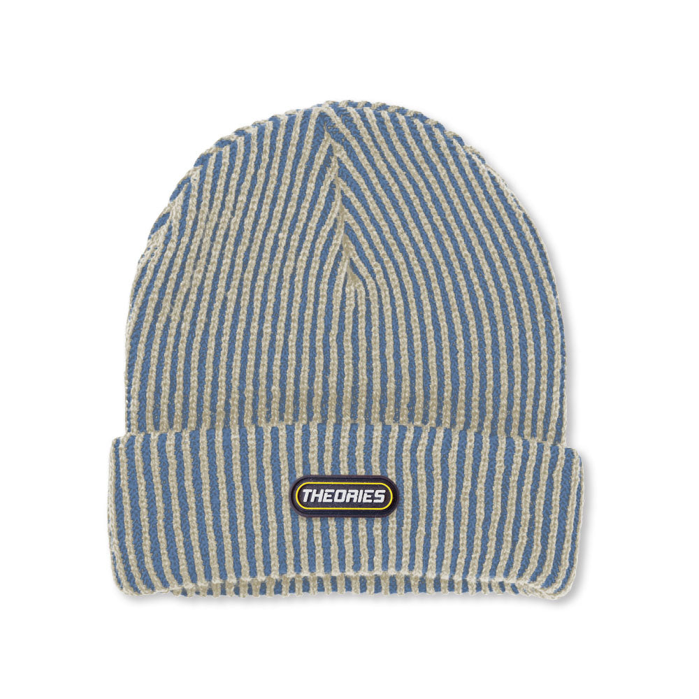 THEORIES 2 TONE KNIT BEANIE (CREAM)