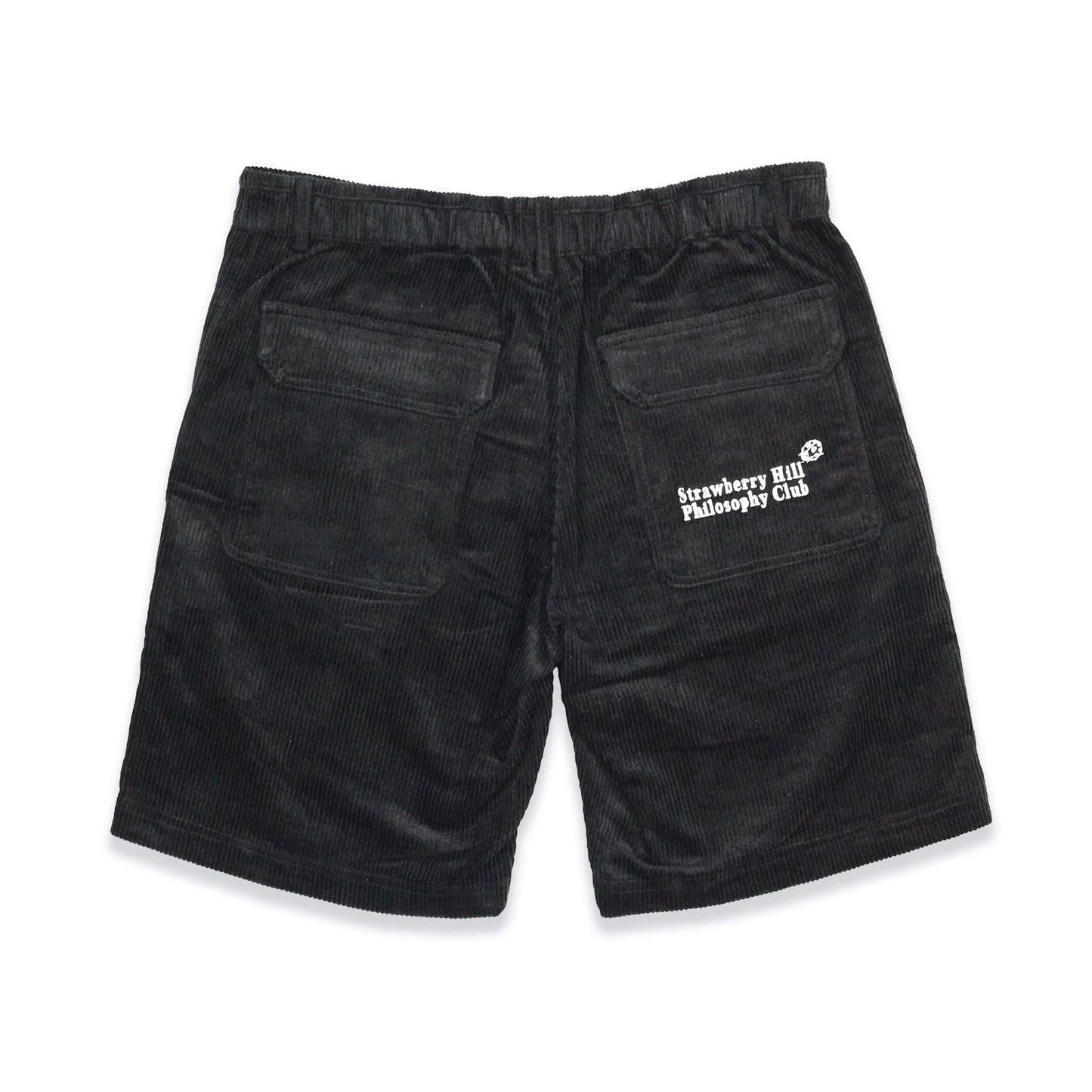 Strawberry Hill Think About It Corduroy Shorts (Black)