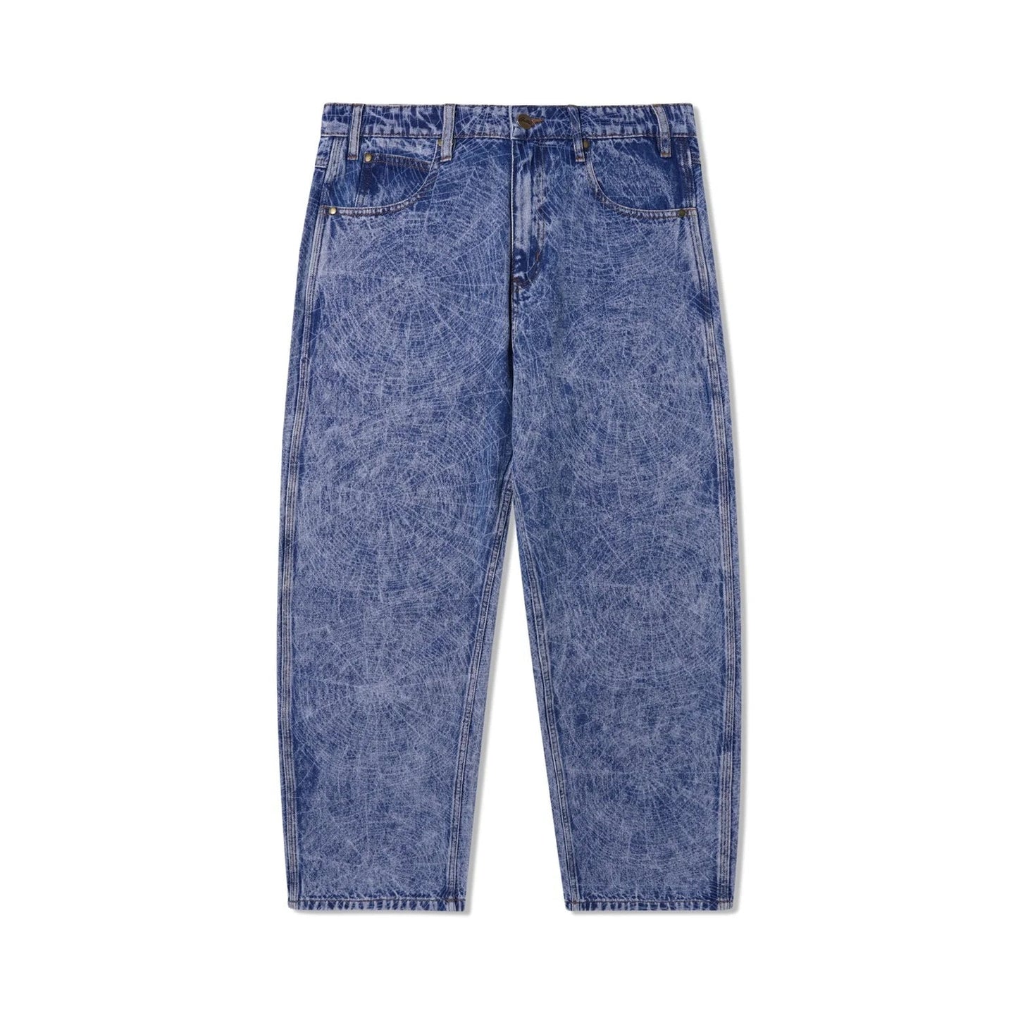 Butter Web Denim Jeans (Acid Wash Indigo)