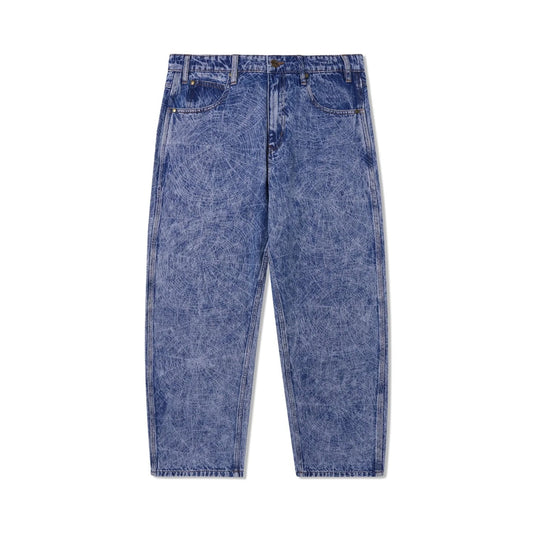 Butter Web Denim Jeans (Acid Wash Indigo)