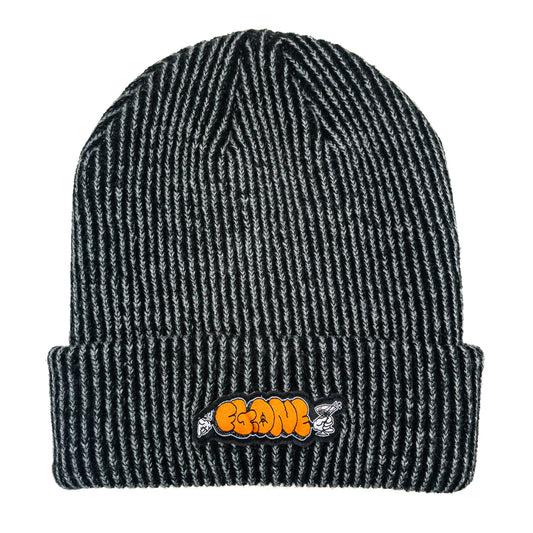 First Gear FG.ONE Longshoreman Beanie (Black/Steel/Orange)