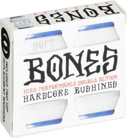 Bones Bushings - Soft 81a White