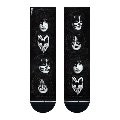 MERGE4 KISS FACES SOCKS