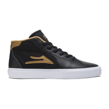 Lakai Flaco 2 Mid (Black/Tobacco Leather)