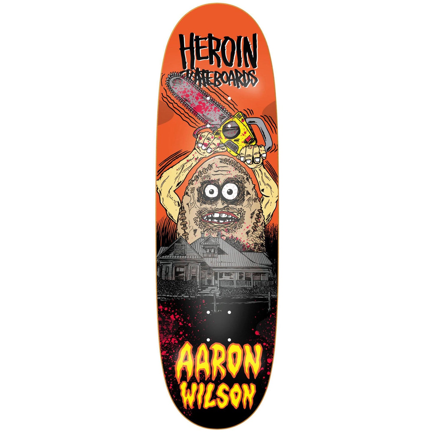 Heroin Aaron Wilson Teggsas Chain Symmetrical Egg Deck (9.125)