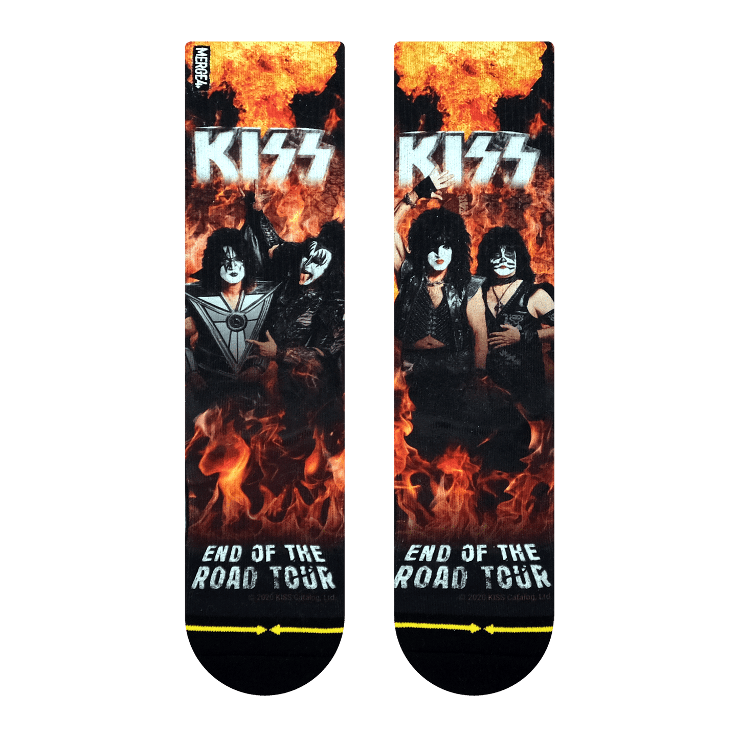 MERGE4 KISS END OF THE ROAD SOCKS