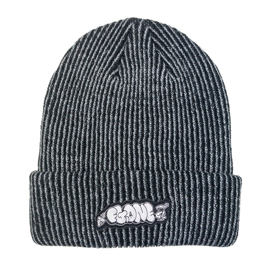 First Gear FG.ONE Longshoreman Beanie (Black/Steel/White)