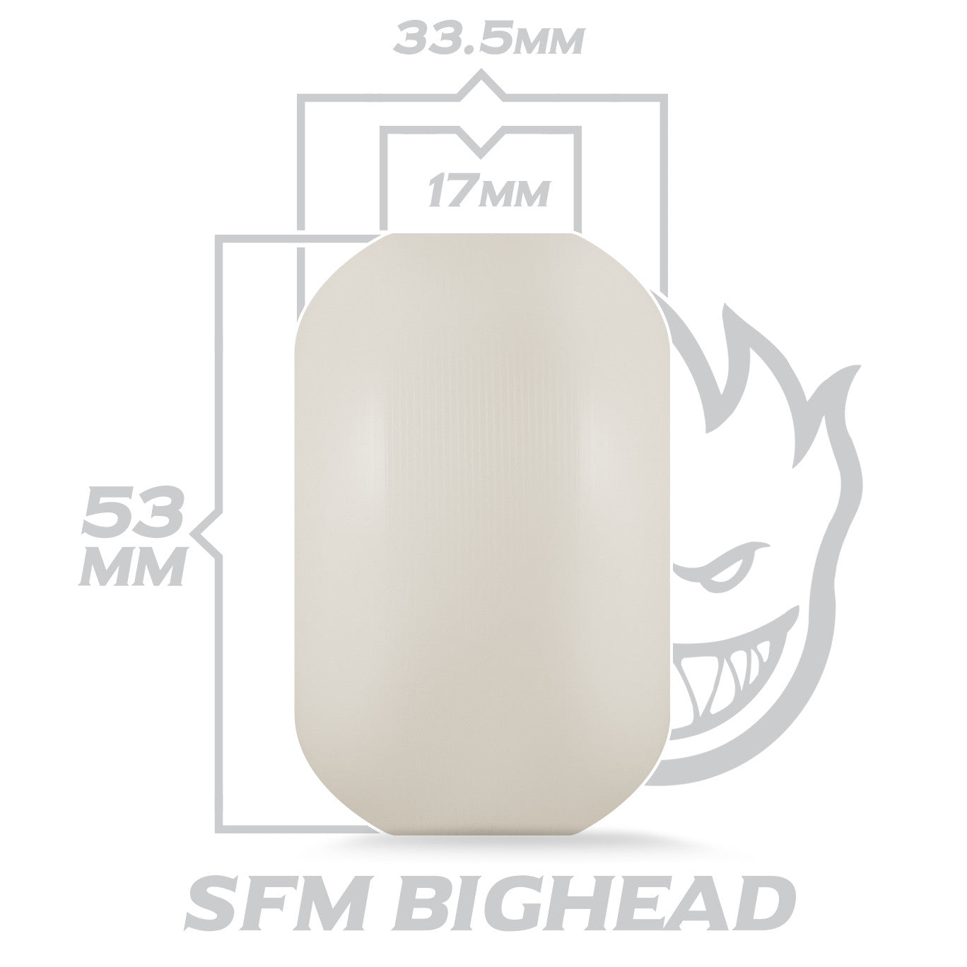 Spitfire Bighead Wheels (53mm)