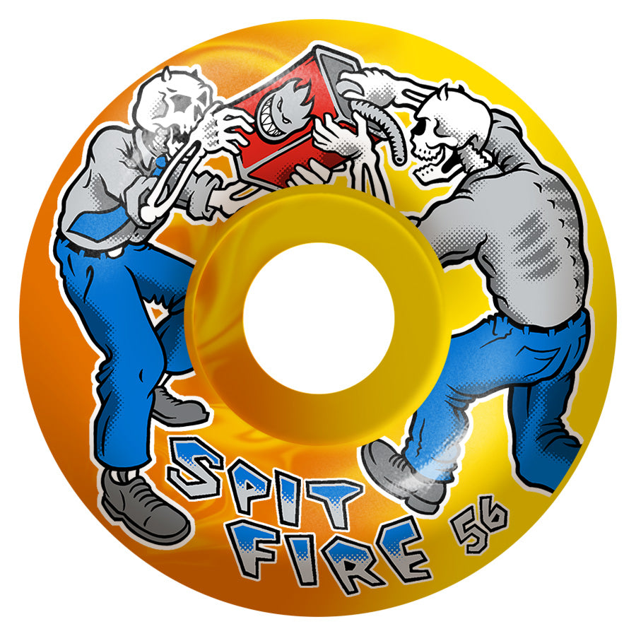 Spitfire 99a Team Firefight Classic Swirl Wheels (56mm)