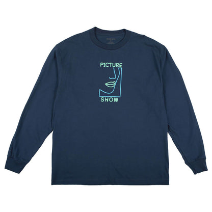 PICTURE SHOW NEON LONGSLEEVE TEE (SLATE)