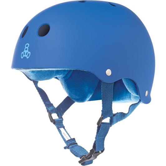 Triple 8 Sweatsaver Helmet (Royal Blue Rubber)